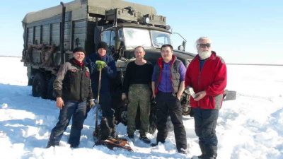 Встречи на зимнике Хатанга-Талнах